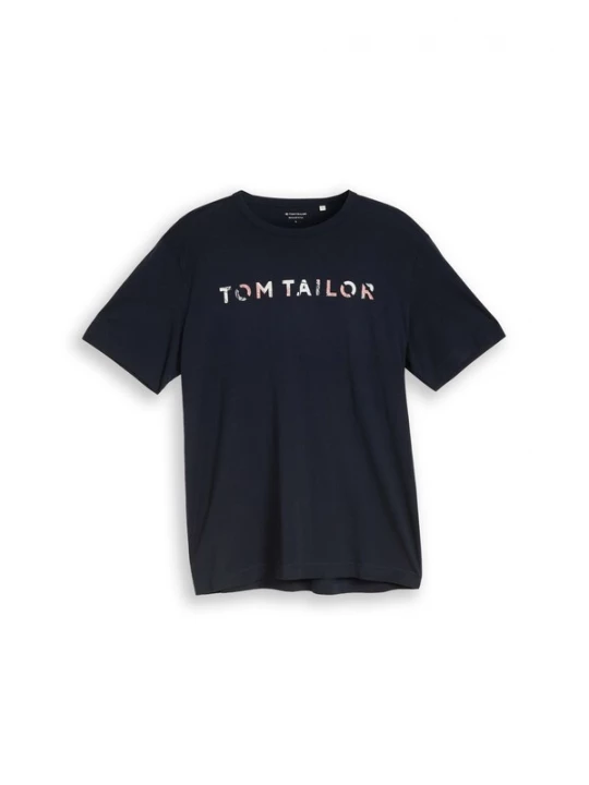 Foto van product TOM TAILOR Shirt navy / wit