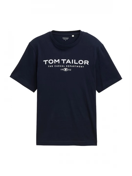 Foto van product TOM TAILOR Shirt navy / wit