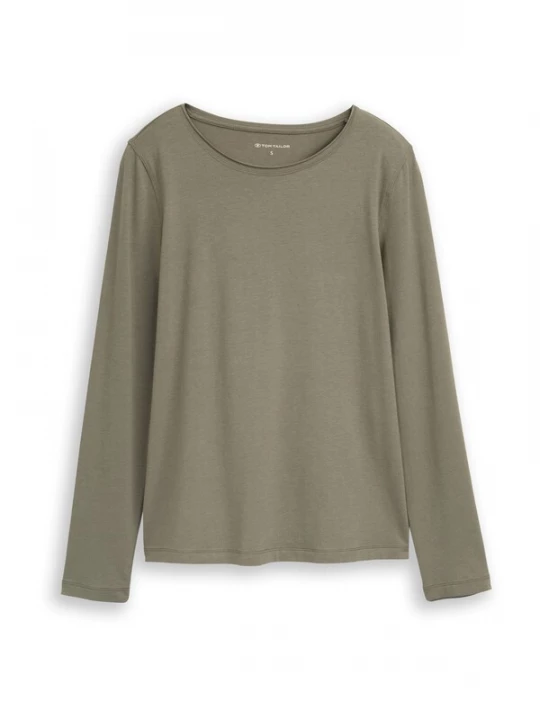 Foto van product TOM TAILOR Shirt olijfgroen