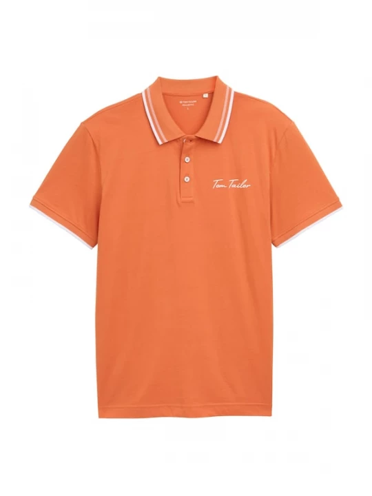 Foto van product TOM TAILOR Shirt oranje / wit