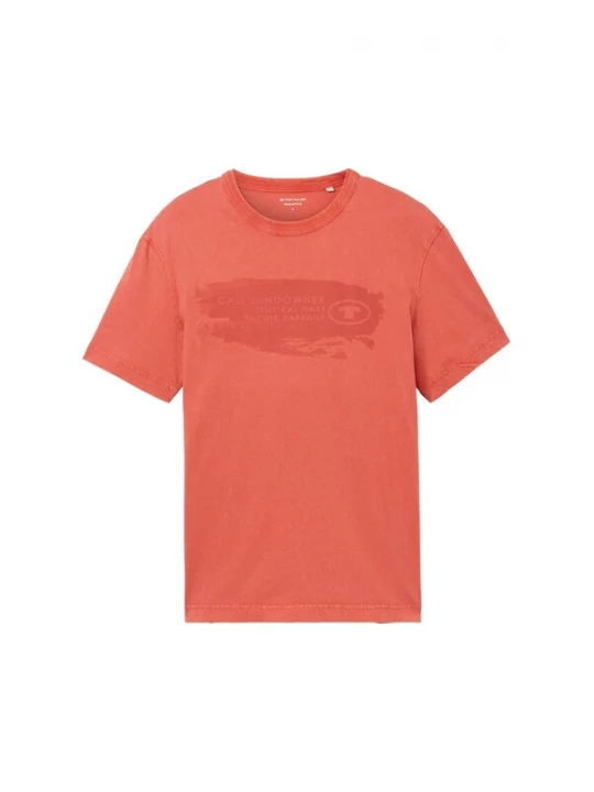 Foto van product TOM TAILOR Shirt oranjerood
