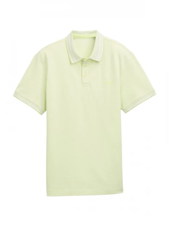 Foto van product TOM TAILOR Shirt pasteelgeel / wit