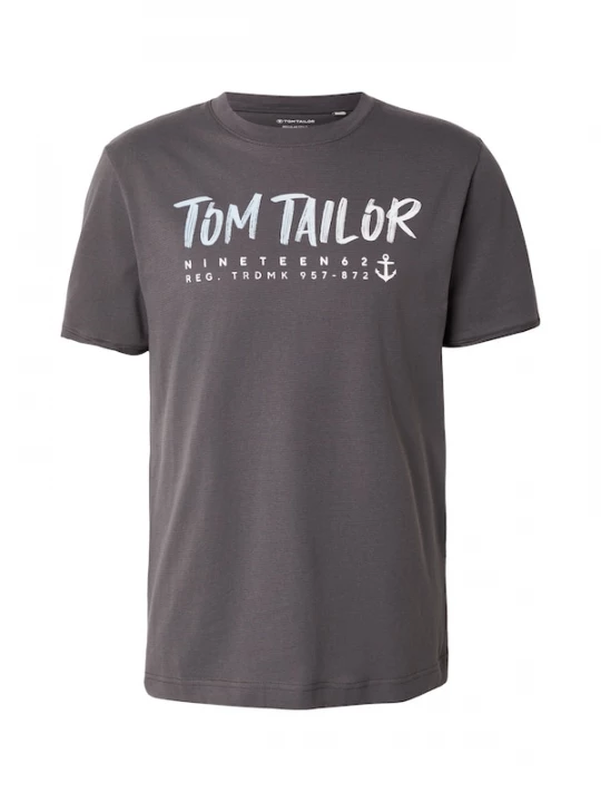 Foto van product TOM TAILOR Shirt pastelblauw / donkergrijs