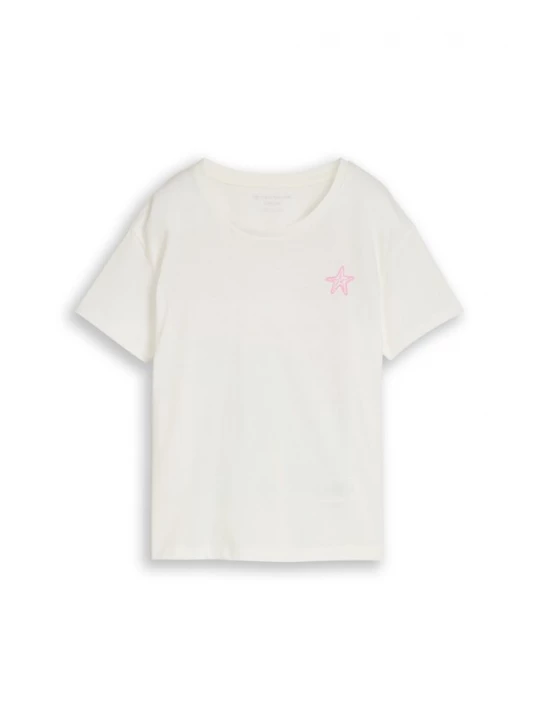 Foto van product TOM TAILOR Shirt pastelblauw / grasgroen / rosa / wit