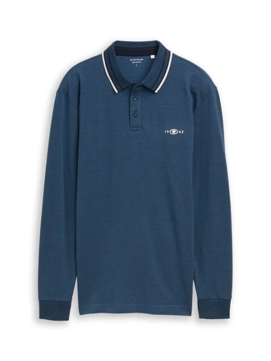 Foto van product TOM TAILOR Shirt petrol / wit