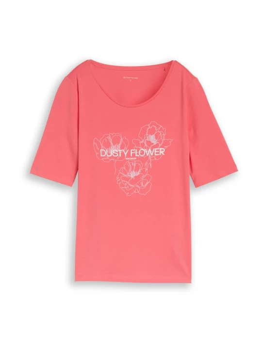 Foto van product TOM TAILOR Shirt pink / wit