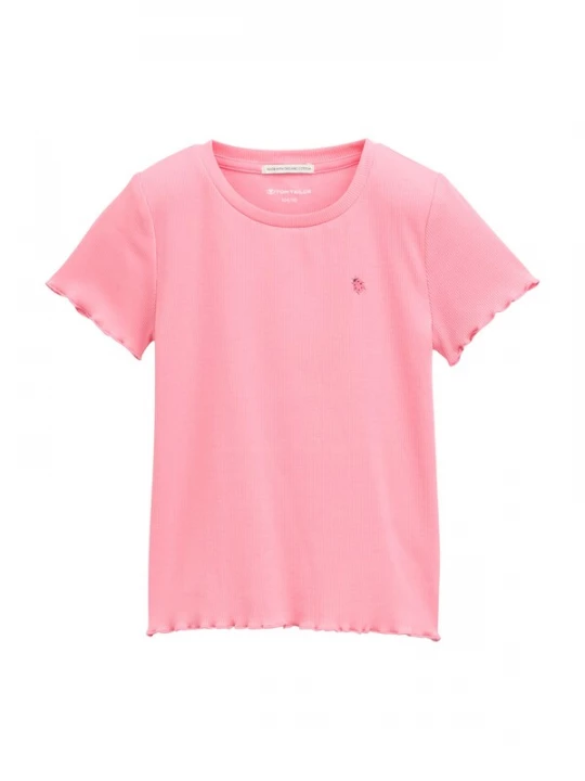 Foto van product TOM TAILOR Shirt rosa / pitaja roze / zwart