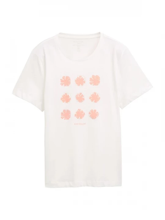 Foto van product TOM TAILOR Shirt rosa / wit