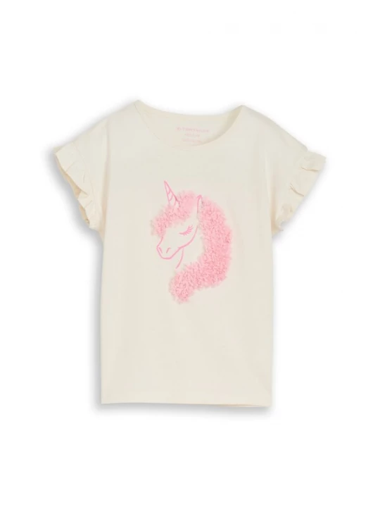 Foto van product TOM TAILOR Shirt rosa / wit