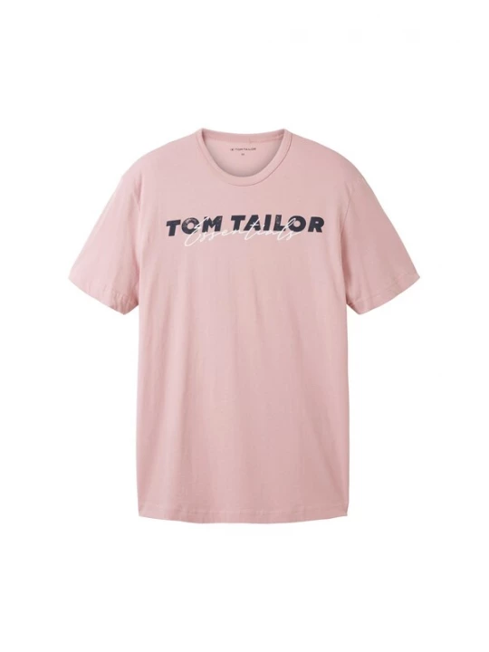 Foto van product TOM TAILOR Shirt rosa / zwart / wit