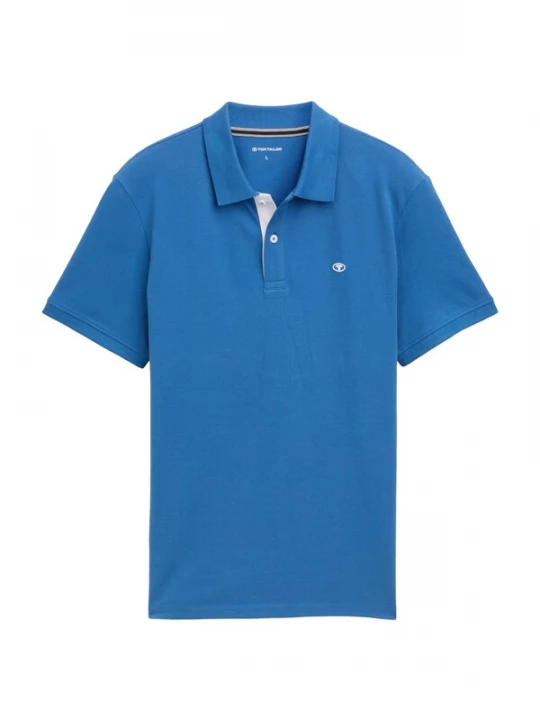 Foto van product TOM TAILOR Shirt royal blue / koningsblauw / wit