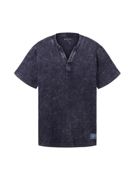 Foto van product TOM TAILOR Shirt 'Serafino' marine / smoky blue