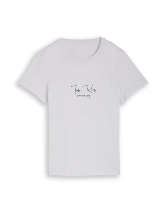 Foto van product TOM TAILOR Shirt smoky blue / zwart