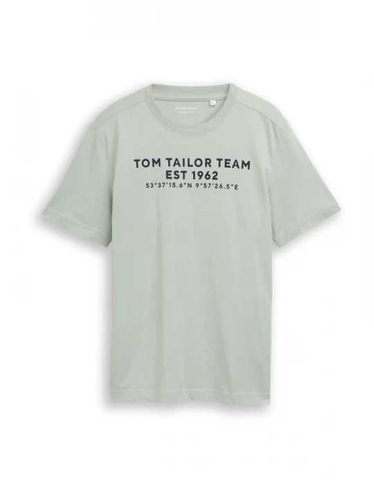 Foto van product TOM TAILOR Shirt stone grey / zwart