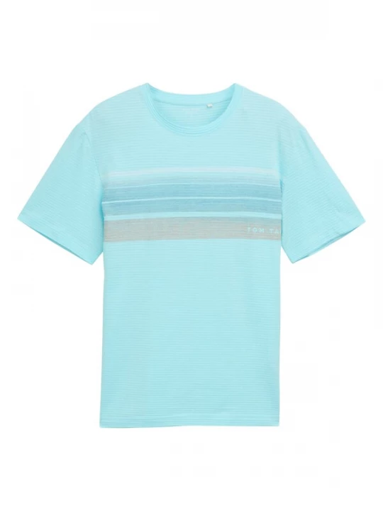 Foto van product TOM TAILOR Shirt turquoise / oranje