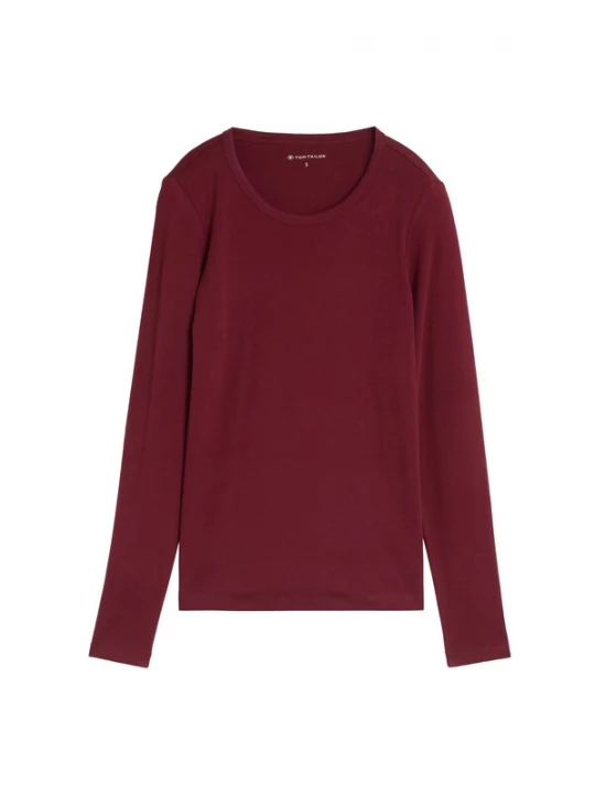 Foto van product TOM TAILOR Shirt wijnrood