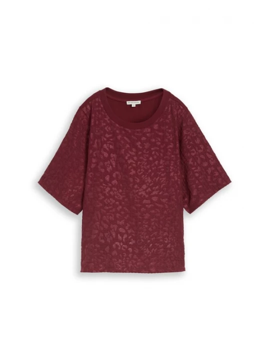 Foto van product TOM TAILOR Shirt wijnrood