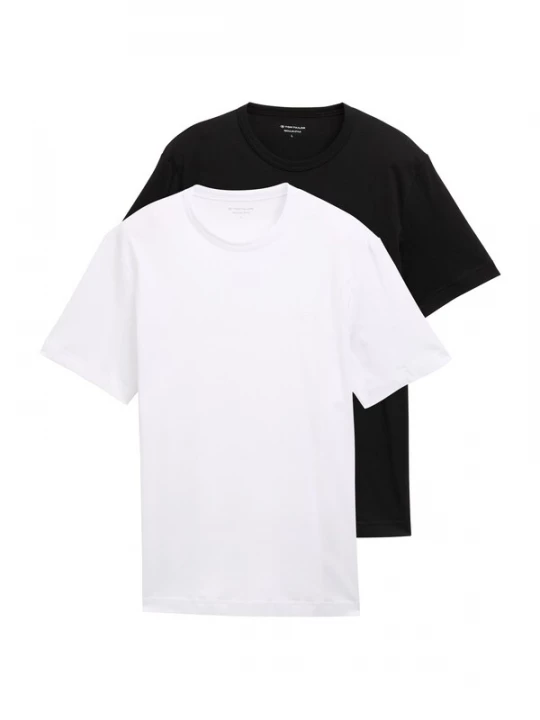 Foto van product TOM TAILOR Shirt zwart / wit