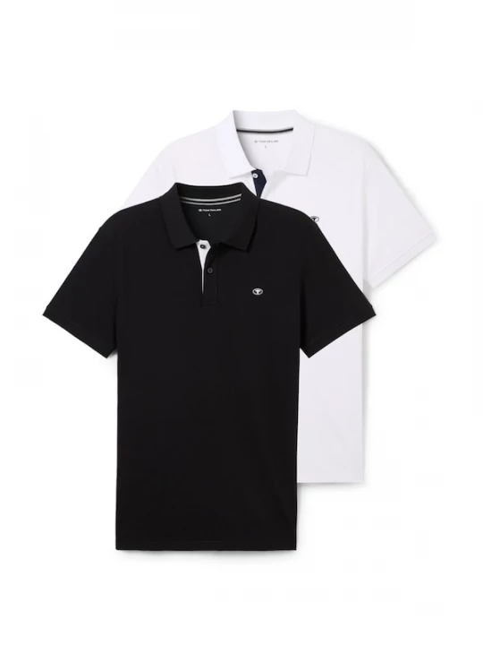 Foto van product TOM TAILOR Shirt zwart / wit
