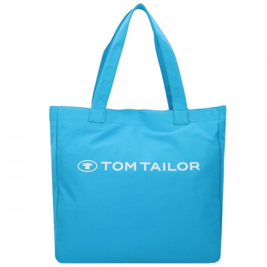 Foto van product TOM TAILOR Shopper blauw / wit