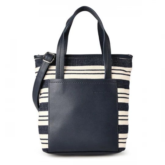 Foto van product TOM TAILOR Shopper 'Elodie' beige / blauw