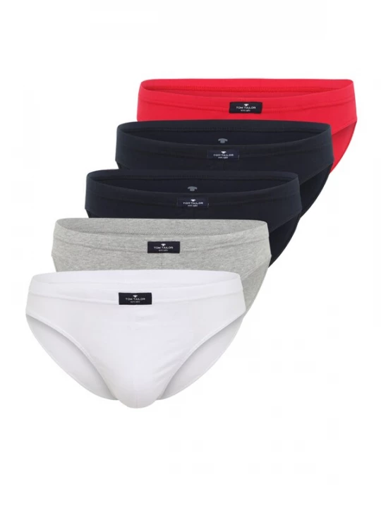 Foto van product TOM TAILOR Slip navy / grijs / rood / zwart / wit