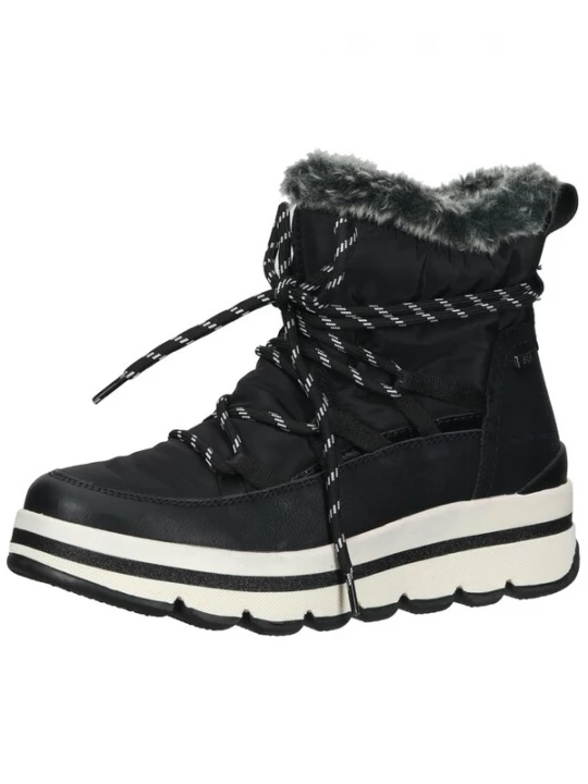 Foto van product TOM TAILOR Snowboots donkergrijs / zwart