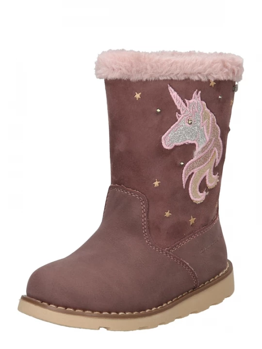 Foto van product TOM TAILOR Snowboots goud / rosa / pitaja roze / zilver