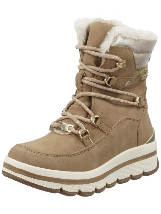Foto van product TOM TAILOR Snowboots taupe / donkerbeige