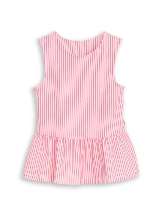 Foto van product TOM TAILOR Top pink / wit