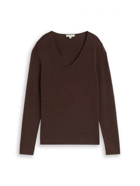 Foto van product TOM TAILOR Trui donkerbruin