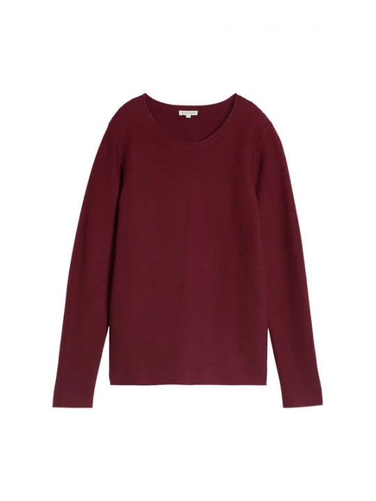 Foto van product TOM TAILOR Trui donkerrood