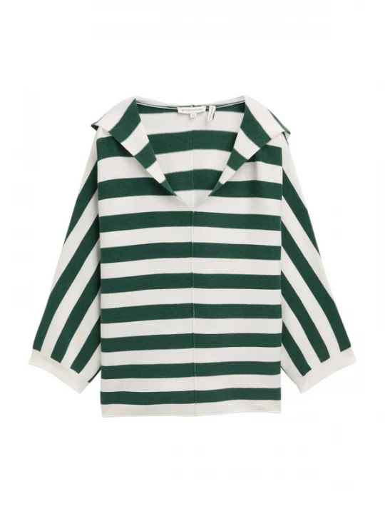 Foto van product TOM TAILOR Trui groen / wit