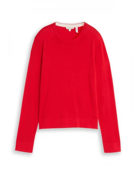 Foto van product TOM TAILOR Trui knalrood