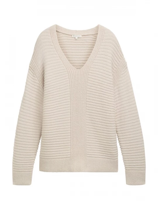 Foto van product TOM TAILOR Trui lichtbeige