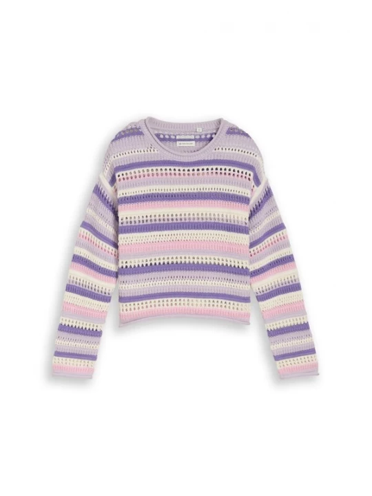 Foto van product TOM TAILOR Trui lila / lichtlila / rosa
