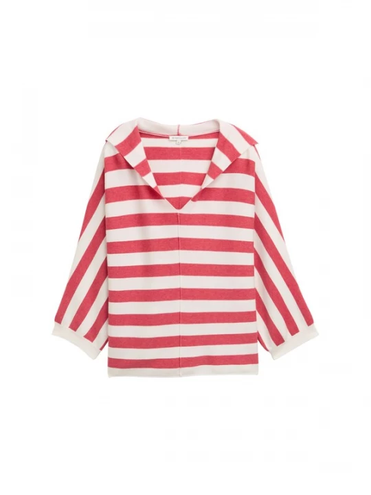 Foto van product TOM TAILOR Trui rood / wit