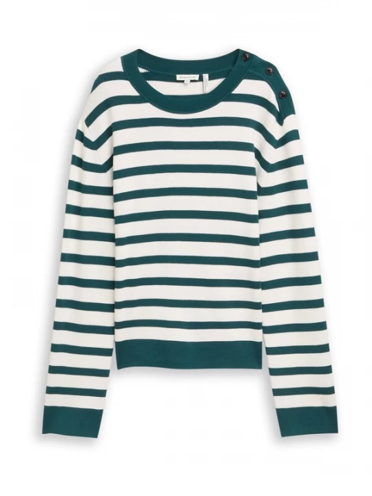 Foto van product TOM TAILOR Trui spar / wit