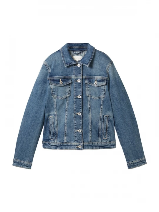 Foto van product TOM TAILOR Tussenjas blauw denim