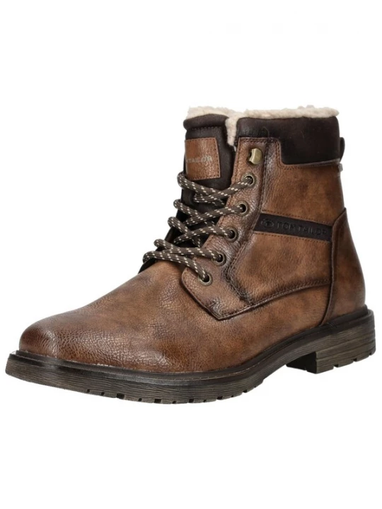 Foto van product TOM TAILOR Veterlaarzen bruin / donkerbruin