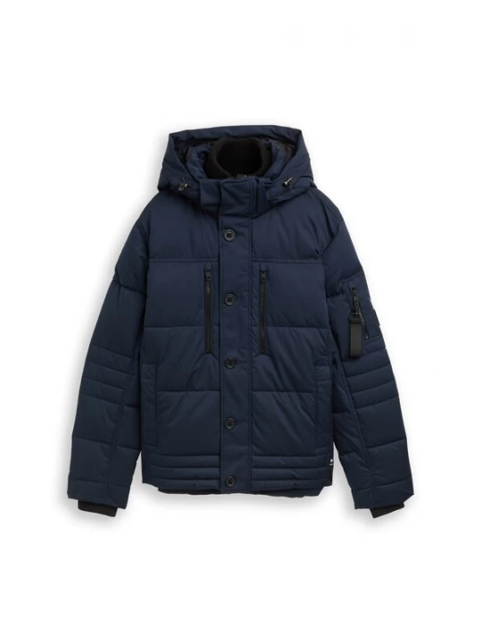 Foto van product TOM TAILOR Winterjas donkerblauw / zwart