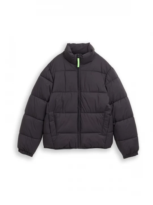 Foto van product TOM TAILOR Winterjas 'Stand up' donkergrijs