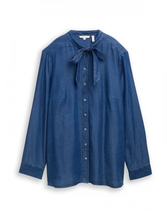 Foto van product Tom Tailor Women + Blouse donkerblauw