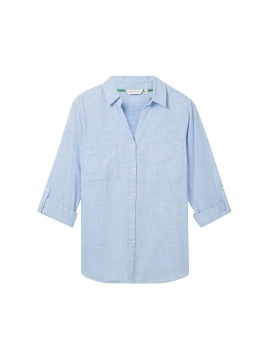 Foto van product Tom Tailor Women + Blouse lichtblauw