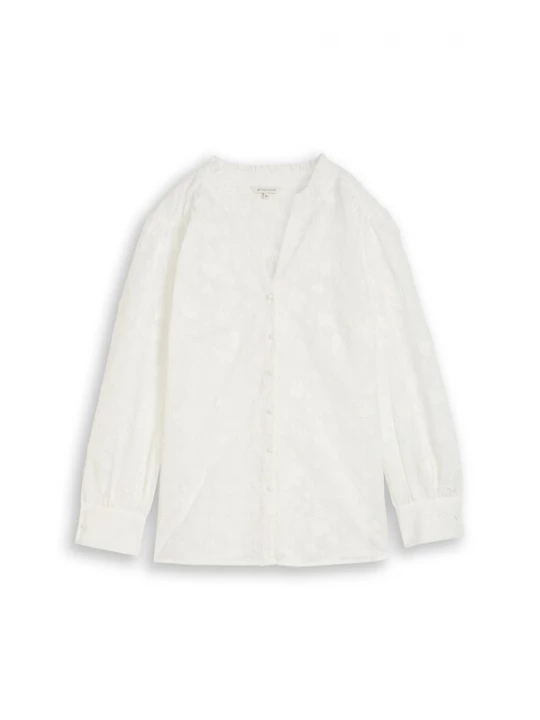 Foto van product Tom Tailor Women + Blouse wit / offwhite