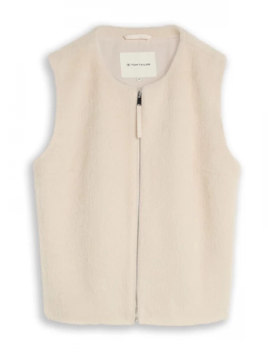 Foto van product Tom Tailor Women + Bodywarmer wolwit