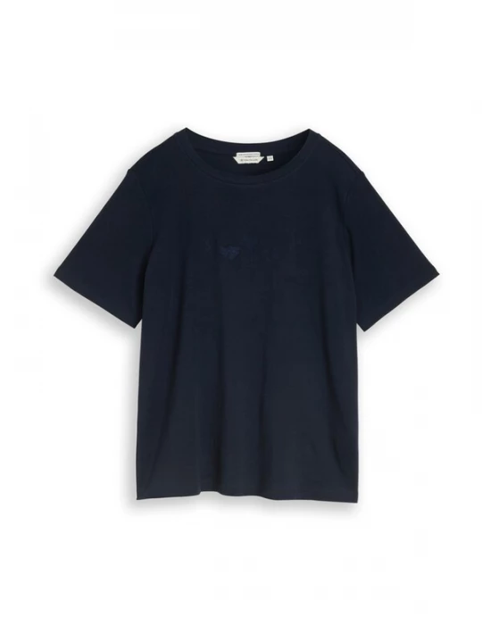Foto van product Tom Tailor Women + Shirt donkerblauw