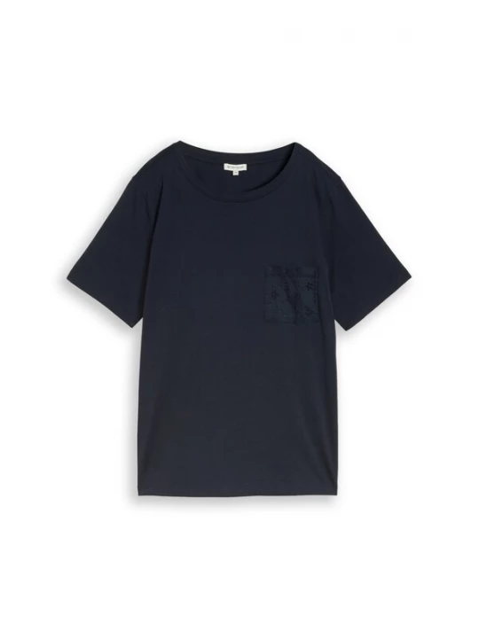 Foto van product Tom Tailor Women + Shirt donkerblauw