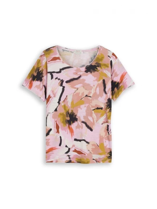 Foto van product Tom Tailor Women + Shirt gemengde kleuren
