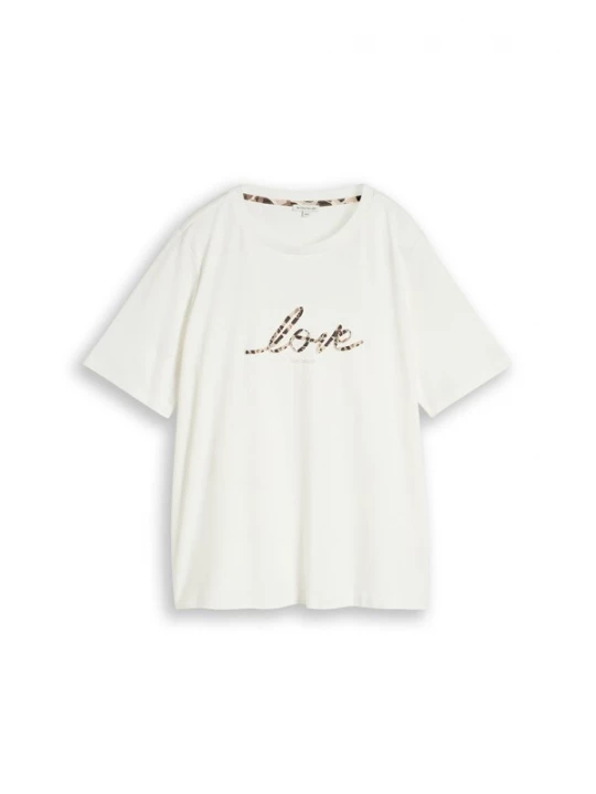Foto van product Tom Tailor Women + Shirt wit